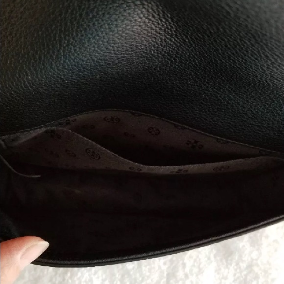 Tory Burch T small Bombe black crossbody shoulder - Picture 5 of 7